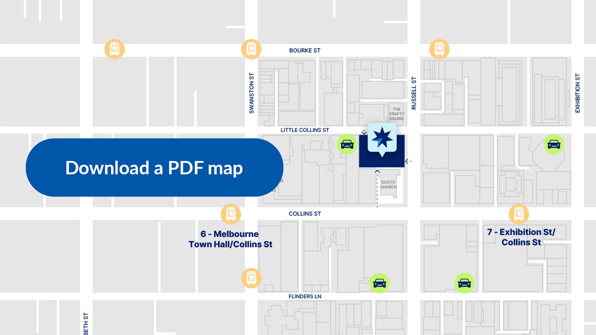 Download a PDF Map - Victorian Chamber CBD