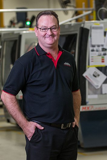 ANCA Manufacturing Operations Manager, Mark Patman.